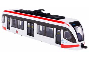 TRAM ГОРОДСКОЙ ТРАМВАЙ (ДЛИНА 18 СМ) (ДЛИНА МОДЕЛИ 3-5 СМ) — фото 2