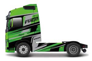 VOLVO FH16 GLOBETROTTER 750 XXL 2023 GREEN / ВОЛЬВО ГЛОУБМАСТЕР ЗЕЛЕНЫЙ — фото 2