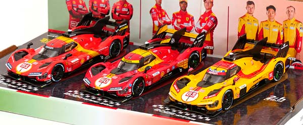 FERRARI 499P 3 TIMES WINNER 24H LE MANS 2023 / 2024 / 2025 / ФЕРРАРИ 499P 3 ТИМЕС ПОБЕДИТЕЛЬ 24 ЧАСА ЛЕ-МАН