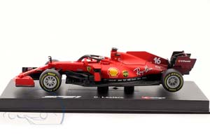 FERRARI SF21 CHARLES LECLERC #16 2021 ШАРЛЬ ЛЕКЛЕР (С БОКСОМ) — фото 3
