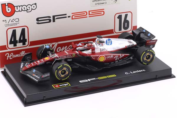 FERRARI SF-25 #16 4TH ITALIAN GP FORMULA 1 2025 CHARLES LECLERC / ФЕРРАРИ SF-25 4 МЕСТО ГРАН-ПРИ ИТАЛИИ ФОРМУЛА-1 ШАРЛЬ ЛЕКЛЕР — фото 3