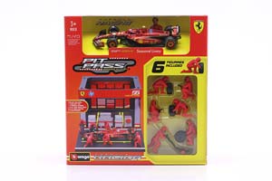 PIT STOP DIORAMA CARLOS SAINZ #55 FORMULA 1 2024 / ПИТ СТОП ДИОРАМА КАРЛОС САЙНЗ ФОРМУЛА-1