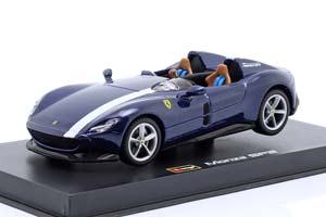 FERRARI MONZA SP2 CONVERTIBLE 2018 LIGHT BLUE / ФЕРРАРИ МОНЦА СП2 СВЕТЛО-ГОЛУБОЙ