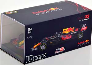 RED BULL RB16B WITH DRIVER-FIGURINE WORLD CHAMPION 2021 — фото 3