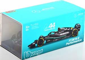 MERCEDES AMG W14 HAMILTON 2023 / МЕРСЕДЕС АМГ ЛЬЮИС ХЭМИЛЬТОН (БОКС В КОМПЛЕКТЕ) — фото 3