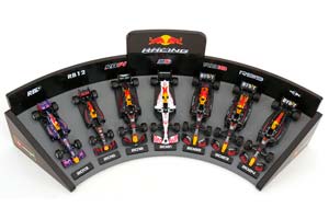 RED BULL RACING RB9-RB20 DISPLAY SET 2013-2023 — фото 2