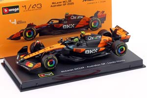MCLAREN MCL39 LANDO NORRIS #4 WINNER AUSTRALIAN GP WORLD CHAMPION 2025 (С БОКСОМ) — фото 3