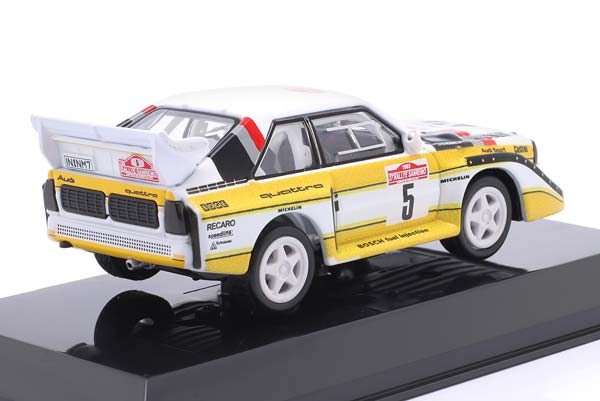 AUDI SPORT QUATTRO S1 E2 #5 WINNER RALLYE SANREMO 1985 RÖHRL, GEISTDÖRFER / АУДИ СПОРТ КВАТТРО S1 E2 ПОБЕДИТЕЛЬ РАЛЛИ САНРЕМО РЁРЛ ГАЙСТДЁРФЕР — фото 2