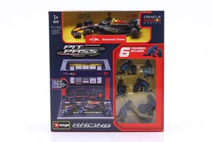 RED BULL RB20 PIT STOP DIORAMA SET 2024 — фото 4