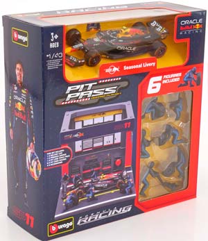 RED BULL RB20 PIT STOP DIORAMA SET 2024 — фото 2