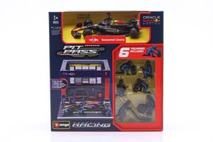 RED BULL RB20 PIT STOP DIORAMA SET 2024 — фото 2