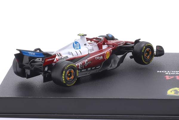 2-CAR SET FERRARI SF-25 #44 FORMULA 1 2025 LEWIS HAMILTON / НАБОР ИЗ 2 МОДЕЛЕЙ ФЕРРАРИ SF-25 ФОРМУЛА-1 ЛЬЮИС ХЭМИЛТОН — фото 2