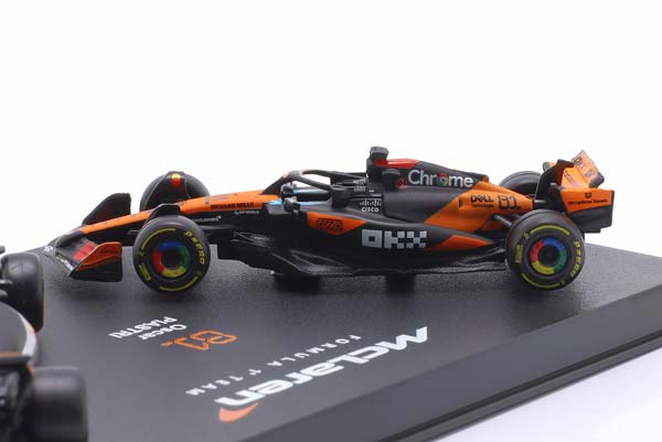 2-CAR SET MCLAREN MCL39 #4 FORMULA 1 2025 OSCAR PIASTRI / НАБОР ИЗ 2 МОДЕЛЕЙ МАКЛАРЕН MCL39 ФОРМУЛА-1 ОСКАР ПИАСТРИ — фото 7