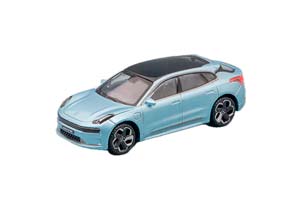 ZEEKR 001, LIGHT BLUE METALLIC (ДЛИНА МОДЕЛИ 6-10 СМ)