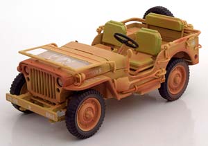 JEEP WILLY´S CASABLANCA DIRTY VERSION 1943 DESERT SAND — фото 3