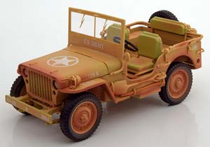 JEEP WILLY´S CASABLANCA DIRTY VERSION 1943 DESERT SAND