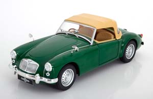 MG A MK1 WITH SOFTTOP 1959 GREEN CREME