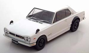 NISSAN SKYLINE GT-R KPGC10 WHITE