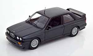 МОДЕЛЬ КОЛЛЕКЦИОННАЯ BMW E30 M3 1987 BLACK METALLIC / БМВ Е30 М-ПАКЕТ ЧЕРНЫЙ