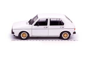 VW VOLKSWAGEN GOLF L - CUSTOM 1983 БЕЛЫЙ — фото 2