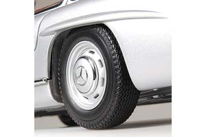 MERCEDES-BENZ 300 SL (W198 I) 1954 - SILVER — фото 5