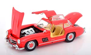 MERCEDES 300 SL GULLWING 1954 RED — фото 3