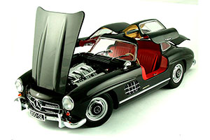 MERCEDES-BENZ 300 SL W198 I 1954 / МЕРСЕДЕС-БЕНЦ 300 SL W198 ЧЕРНЫЙ — фото 3