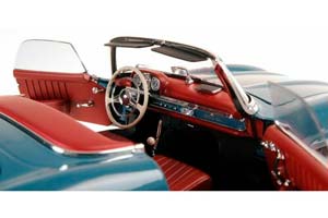 MERCEDES W198 300 SL ROADSTER 1957 BLUE — фото 4