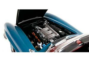 MERCEDES W198 300 SL ROADSTER 1957 BLUE — фото 5