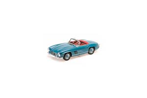 MERCEDES W198 300 SL ROADSTER 1957 BLUE — фото 7