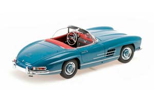 MERCEDES W198 300 SL ROADSTER 1957 BLUE — фото 2