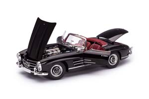 MERCEDES W198 300 SL ROADSTER 1957 BLACK — фото 3