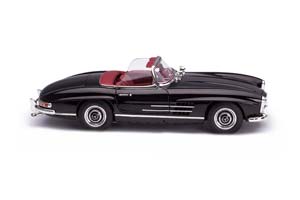 MERCEDES W198 300 SL ROADSTER 1957 BLACK — фото 16