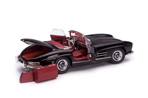 MERCEDES W198 300 SL ROADSTER 1957 BLACK — фото 4