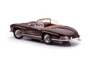 MERCEDES 300 SL ROADSTER 1957 DARK RED / МЕРСЕДЕС РОДСТЕР КРАСНЫЙ — фото 12