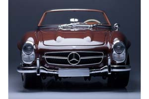 MERCEDES 300 SL ROADSTER 1957 DARK RED / МЕРСЕДЕС РОДСТЕР КРАСНЫЙ — фото 14
