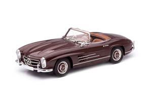 MERCEDES 300 SL ROADSTER 1957 DARK RED / МЕРСЕДЕС РОДСТЕР КРАСНЫЙ — фото 17