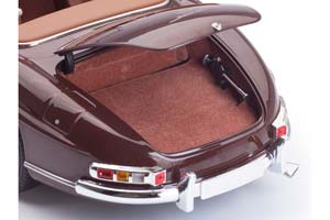 MERCEDES 300 SL ROADSTER 1957 DARK RED / МЕРСЕДЕС РОДСТЕР КРАСНЫЙ — фото 6