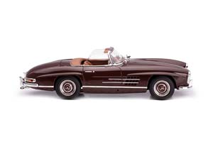 MERCEDES 300 SL ROADSTER 1957 DARK RED / МЕРСЕДЕС РОДСТЕР КРАСНЫЙ — фото 10