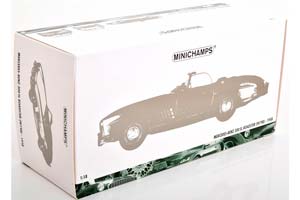 MERCEDES-BENZ 300 SL ROADSTER (W198) 1958 СИНИЙ МЕТАЛЛИК С ЖЕСТКОЙ КРЫШЕЙ — фото 4