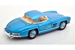 MERCEDES-BENZ 300 SL ROADSTER (W198) 1958 СИНИЙ МЕТАЛЛИК С ЖЕСТКОЙ КРЫШЕЙ — фото 2