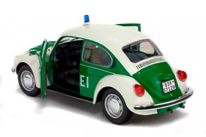 VW VOLKSWAGEN BEETLE 1303 POLIZEI 1974 GREEN/WHITE — фото 4