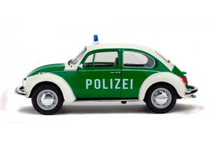 VW VOLKSWAGEN BEETLE 1303 POLIZEI 1974 GREEN/WHITE — фото 9