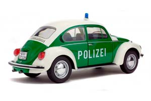VW VOLKSWAGEN BEETLE 1303 POLIZEI 1974 GREEN/WHITE — фото 2