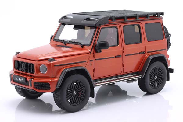 MERCEDES AMG G63 W463 4X4 2022 MATT-ORANGE METALLIC/BLACK