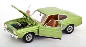 FORD CAPRI 1700 GT 1969 LIGHT GREEN-METALLIC — фото 3