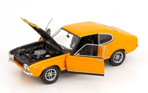 FORD CAPRI 2600 RS 1970 BLACK YELLOW — фото 3