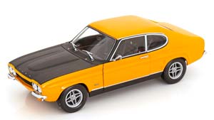 FORD CAPRI 2600 RS 1970 BLACK YELLOW