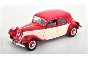 CITROEN 11CV TRACTION (1937), RED CREAM — фото 1