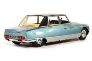 CITROEN DS 21 CHAPRON LORRAINE 1969 BLUE (WITH WORKING LIGHTS) — фото 3